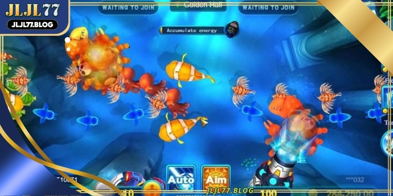 Generating a localized whirlpool can trap an entire of fish in a spinning death